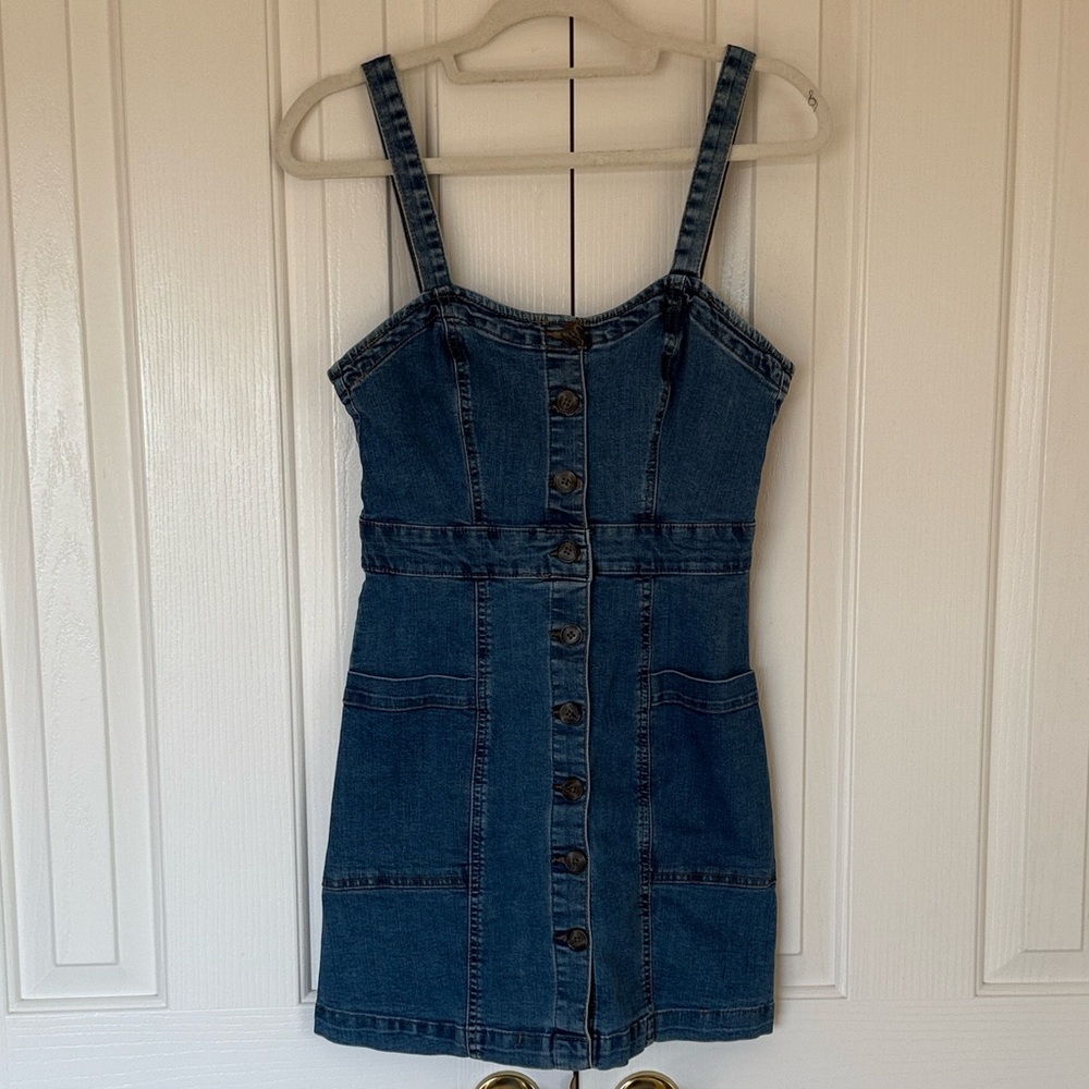 Aeropostale Blue Denim Dress size M